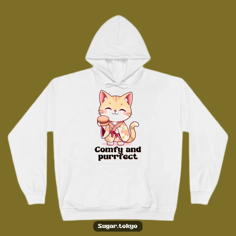 Cozy Funny Kimono Cat Hoodie - Funny Gift for Ultimate Comfort!