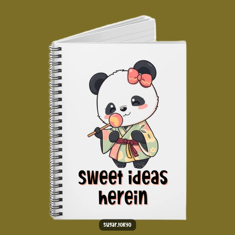 Funny Panda Kimono Notebook: Journal Sweet Moments with Happy Panda, Great Funny Gift